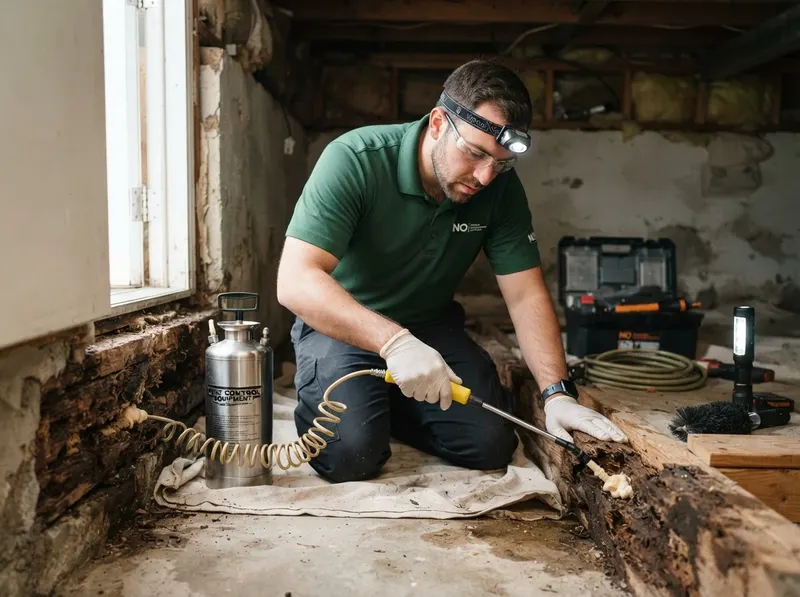Carpenter Ant Structural Remediation in Houston, TX